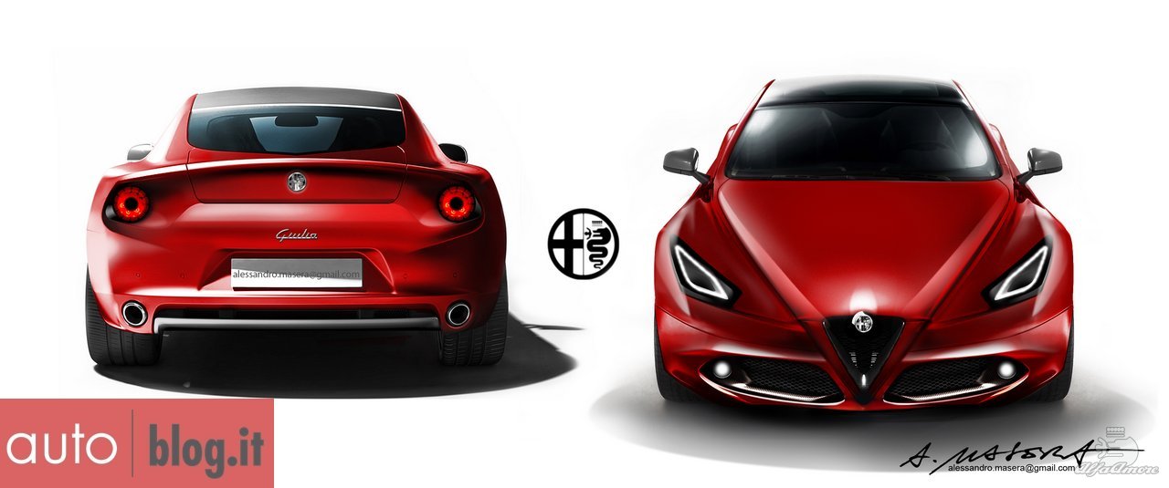 New CGI of Giulia Alfa Amore Online Alfa Romeo community