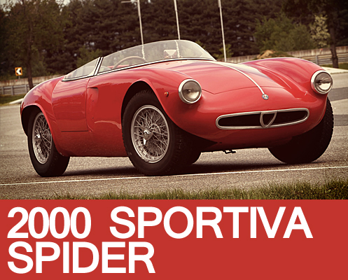 Alfa Romeo 2000 Sportiva Spider