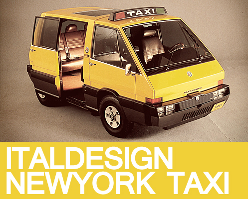 Alfa Romeo Italdesign New York Taxi